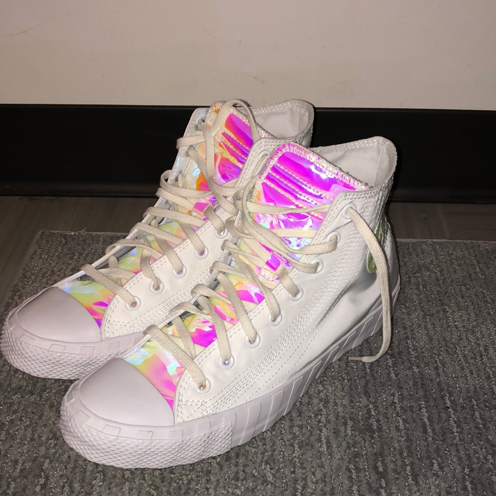 Men’s Rare Holographic Converse Chuck 70 High Tops